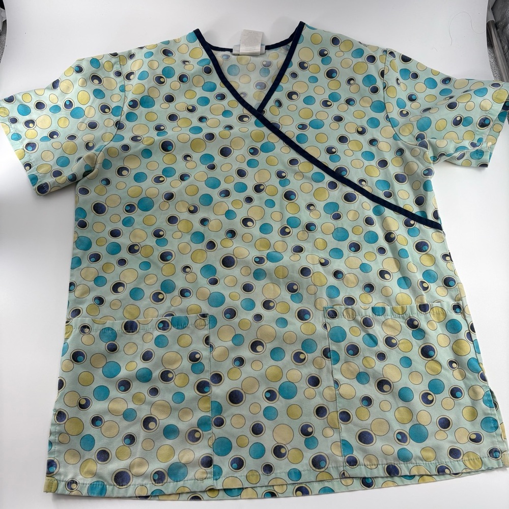 SB Scrubs Polka Dot Scrub Top